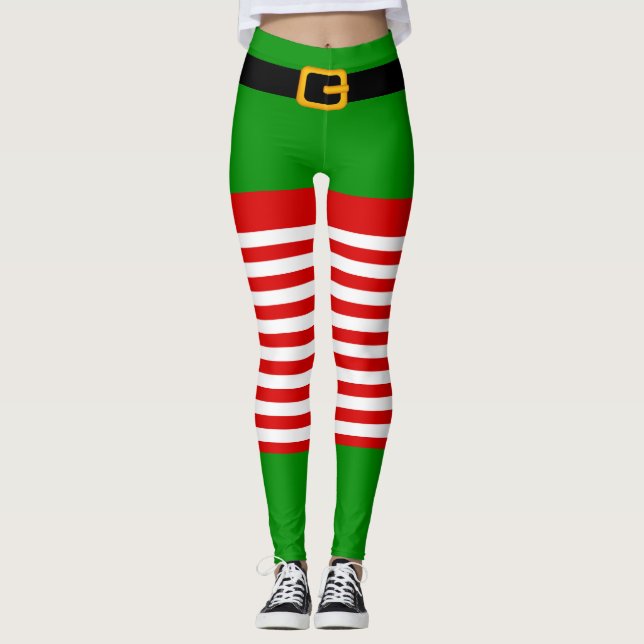 Leggings de elfo de Natal (Frente)