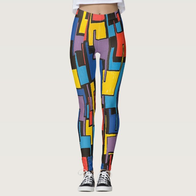 Leggings de empilhamento de Cadeira (Frente)
