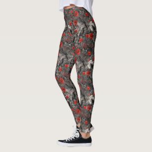 Leggings de encantamento gótico - Alarmante