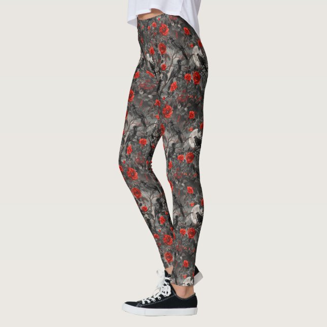 Leggings de encantamento gótico - Alarmante (Esquerda)