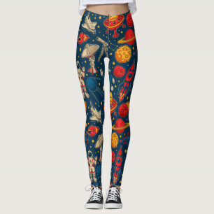 Leggings de espaço legal