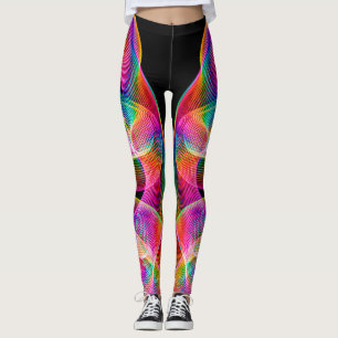 Leggings de espiral leve