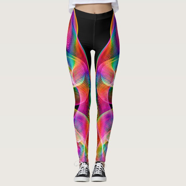 Leggings de espiral leve (Frente)