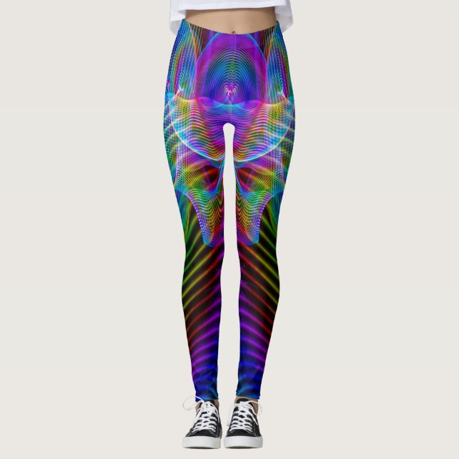Leggings de espiral leve (Frente)