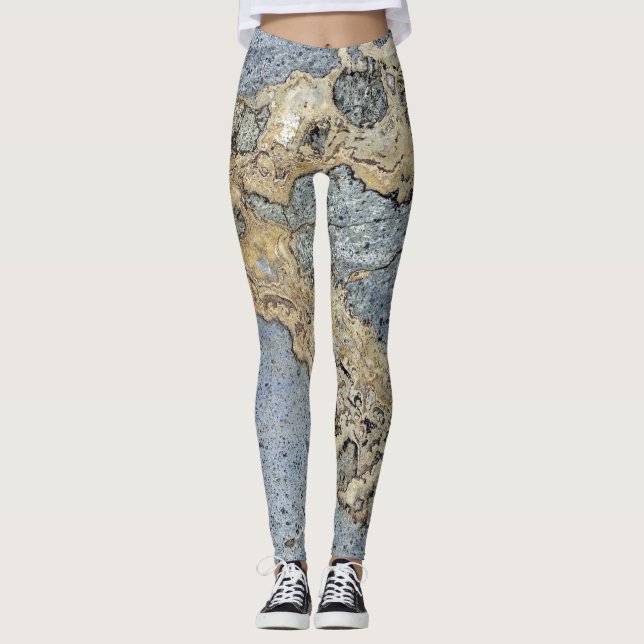 Leggings de estilo mármore (Frente)