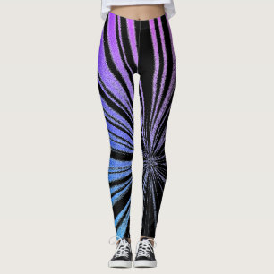 Leggings de estilo Miami, Na moda da Canvas de ast