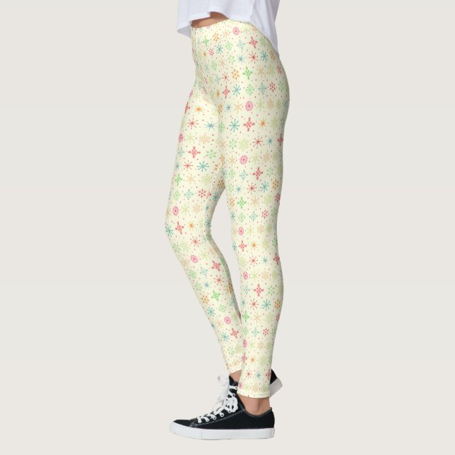 Leggings de Estrelas Retro (Esquerda)