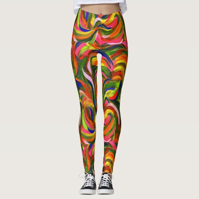 Leggings de eventos de arte (Frente)
