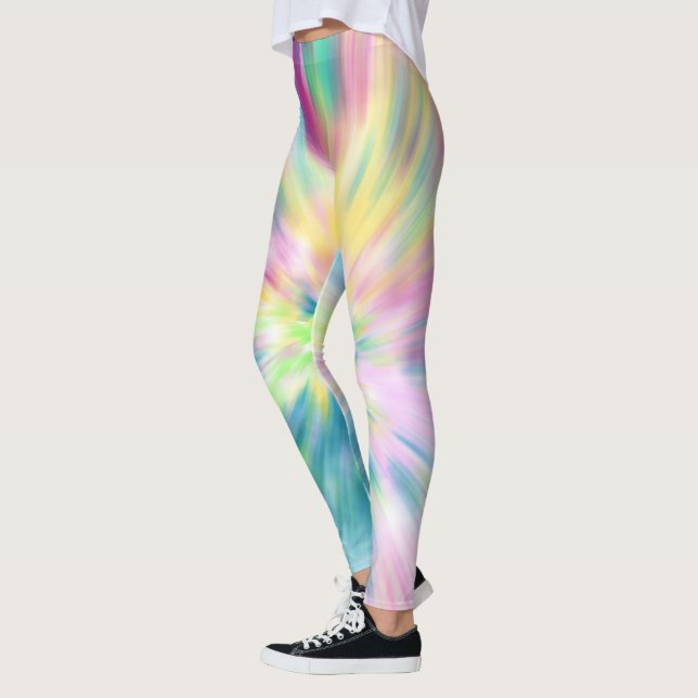 Leggings de explosão do cotovelo pastel (Esquerda)