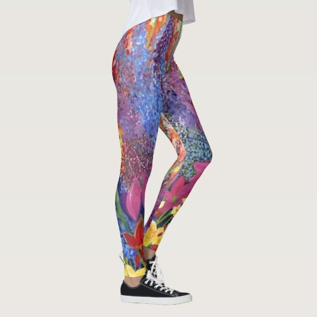 Leggings de explosão floral_aklouco (Direita)
