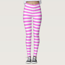 Leggings de faixa rosa