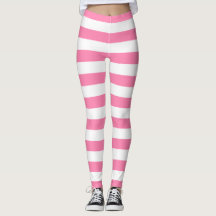 Leggings de faixa rosa