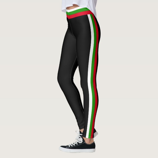 Leggings de faixas laterais - Escolher cores (Esquerda)