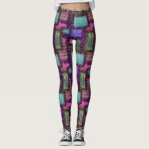 Leggings de fantasia de boneca