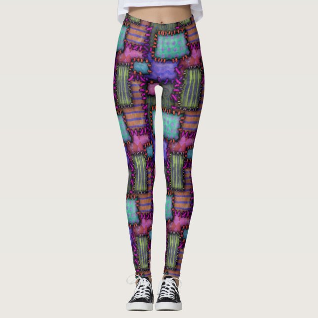 Leggings de fantasia de boneca (Frente)