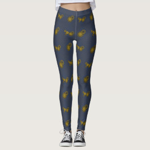 Leggings de fechamento
