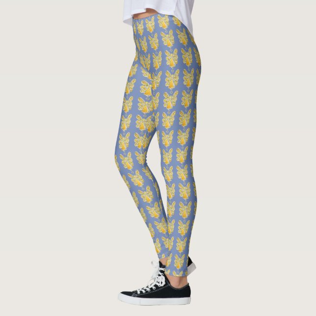 Leggings de Feriado de Anjo Amarelo do Guardian (Esquerda)