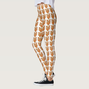Leggings de Feriado de Anjo do Orange Guardian