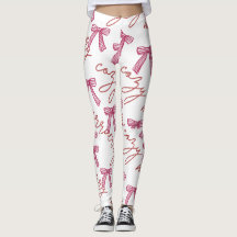 Leggings de Feriado de Cozy e Feliz