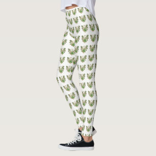 Leggings de Férias do Angel do Green Guardian