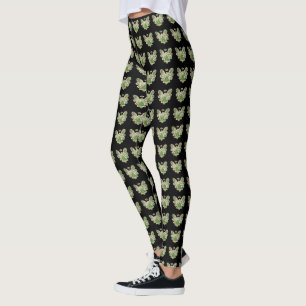 Leggings de Férias do Angel do Green Guardian