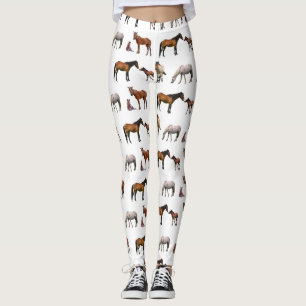 Leggings de Festa de Pôneis (escolha a cor)