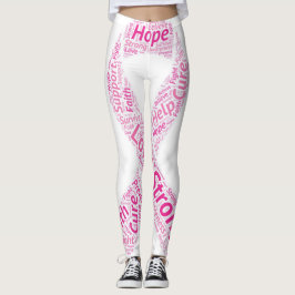 Leggings de Fita de Sensibilização do Cancer