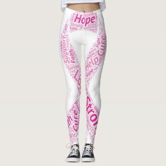 Leggings de Fita de Sensibilização do Cancer
