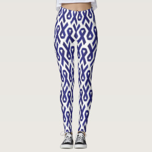 Leggings de fita púrpura do Alzheimer