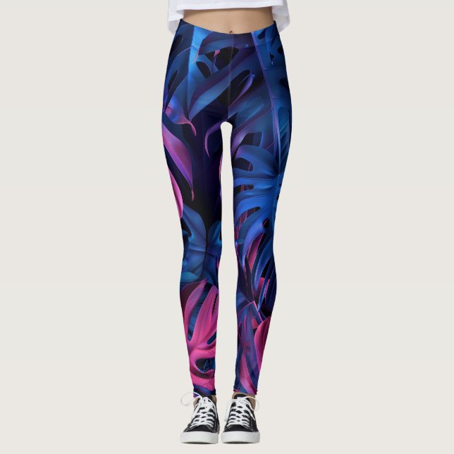 Leggings de florestas tropicais (Frente)