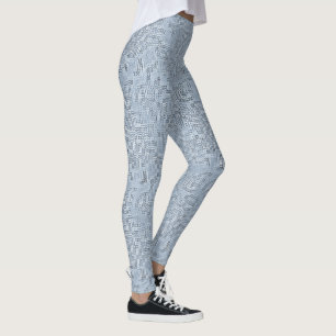 Leggings de Folha de Sapphire