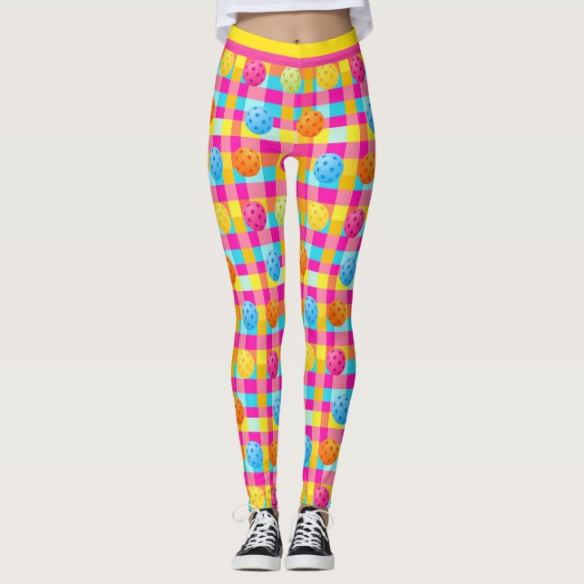Leggings de Força de Pickleball  (Frente)