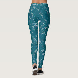 leggings de fórmulas matemáticas