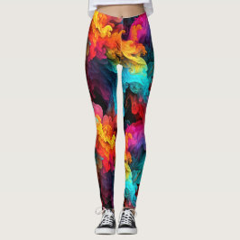 Leggings de fumaça Brilhante - Bonita