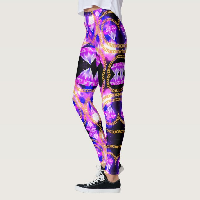Leggings de galáxia (Esquerda)