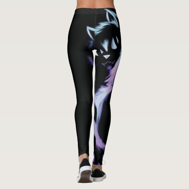 Leggings de gatos do Cheshire (Verso)