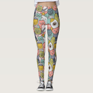 Leggings de Gatos Espaciais legal