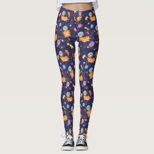 Leggings de Gatos Espaciais legal