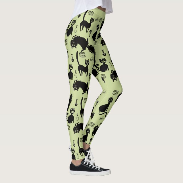 Leggings de Gatos Famintos (Direita)
