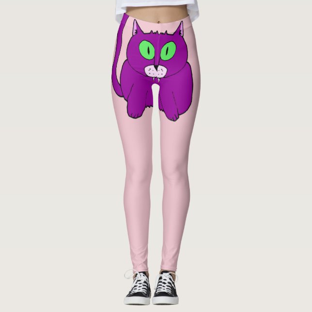 Leggings de Gatos Sexy Vampiros (Frente)