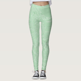 Leggings de gelo verde