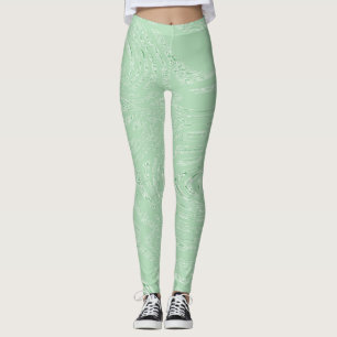 Leggings de gelo verde