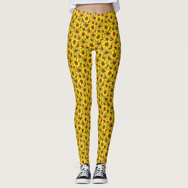 Leggings de Girassol (Frente)
