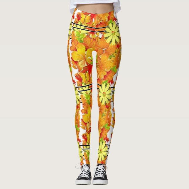 Leggings de girassol (Frente)