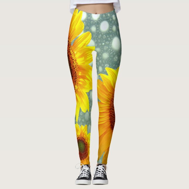 Leggings de girassol (Frente)