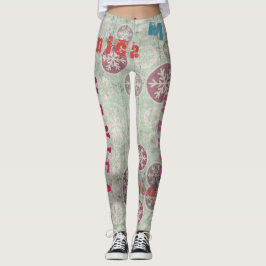 Leggings de Girls de Nome Personalizado