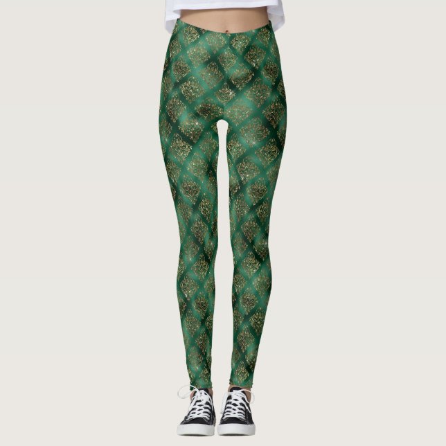 Leggings de Glam de Natal (Frente)