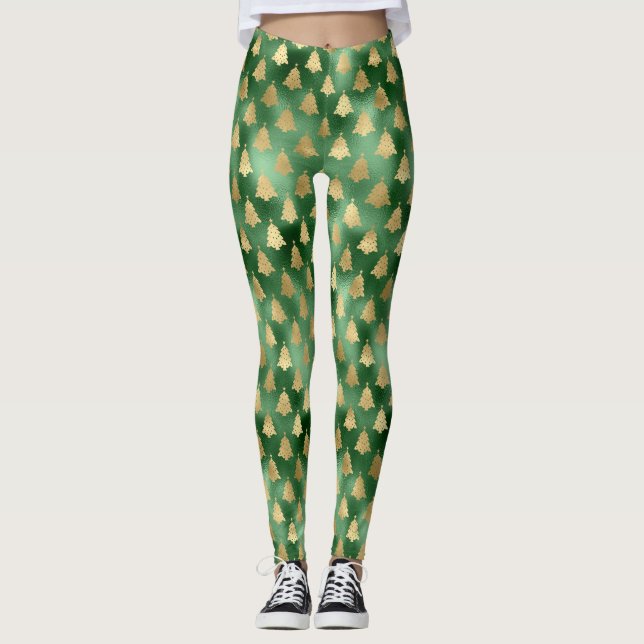 Leggings de Glam de Natal (Frente)
