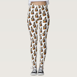 Leggings de Gnome de Halloween