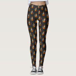 Leggings de Gnome de Halloween